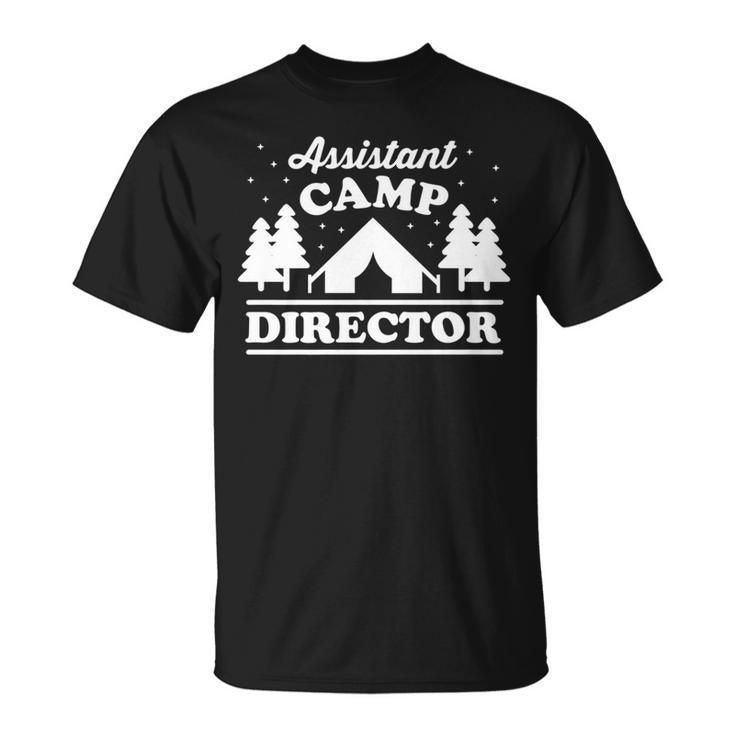 Assistant Camp Director Counselor Summer Fun Tshirt